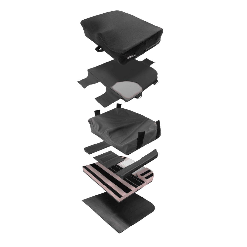 Spex Constructa Shape Cushion, Superhigh Contour. Includes Strategic Positioning Kit