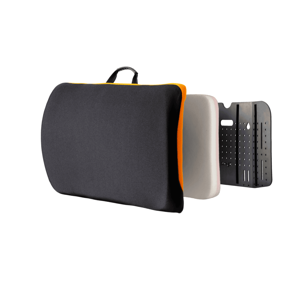 Spex XLella Vigour Hi Bariatric Back Support. Straight-shaped with supportive foam & ventilated shell
