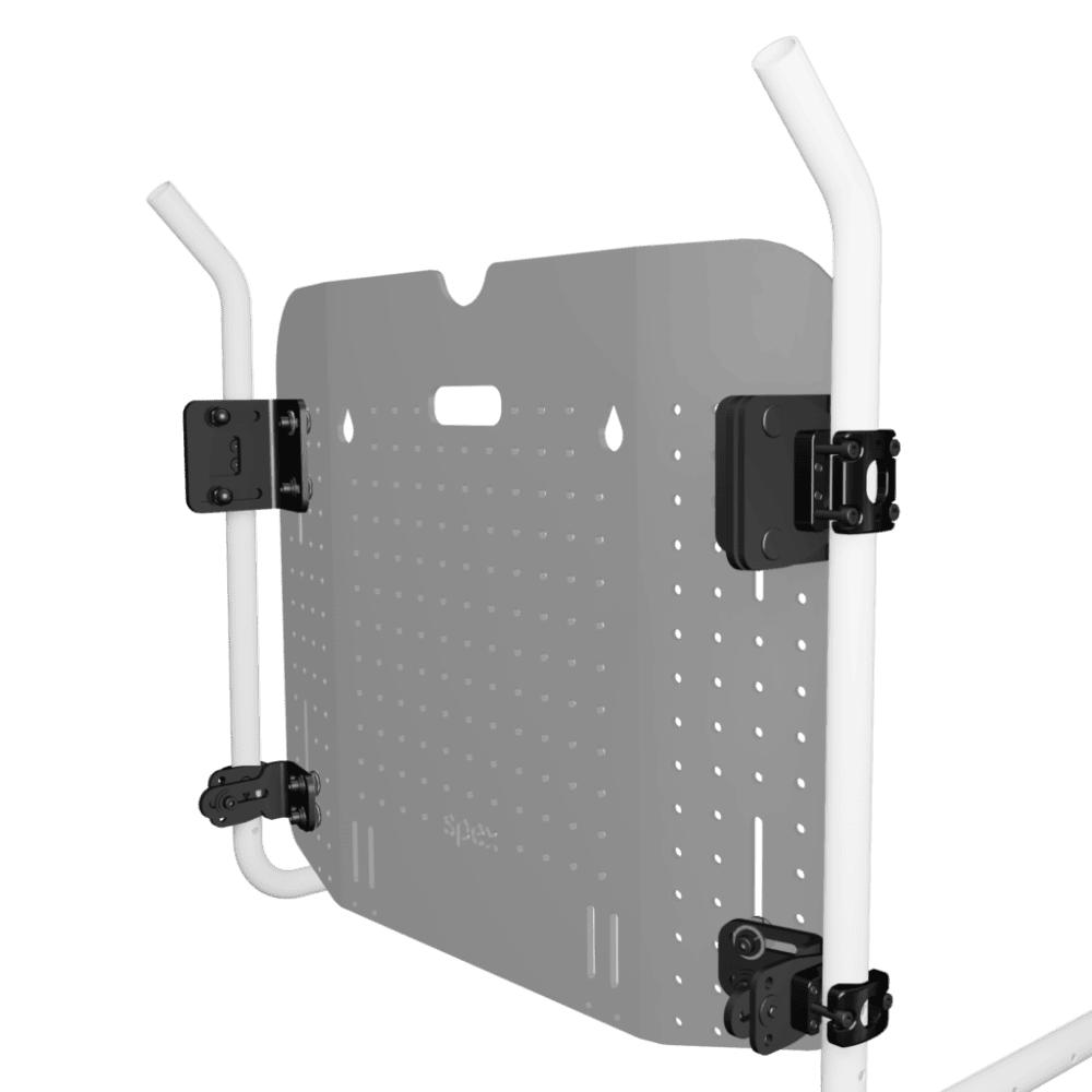 Spex XLella Bariatric Back Support, Quick-release Bariatric hardware