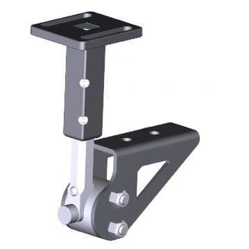 Therafin Abductor, Narrow Flipdown Hardware