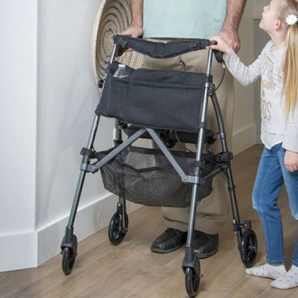 Stander EZ Fold 'N Go Rollator - HD