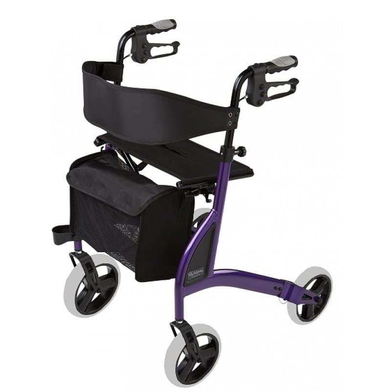 Max Mobility Alpha 438t Rollator with 24" Seat Height