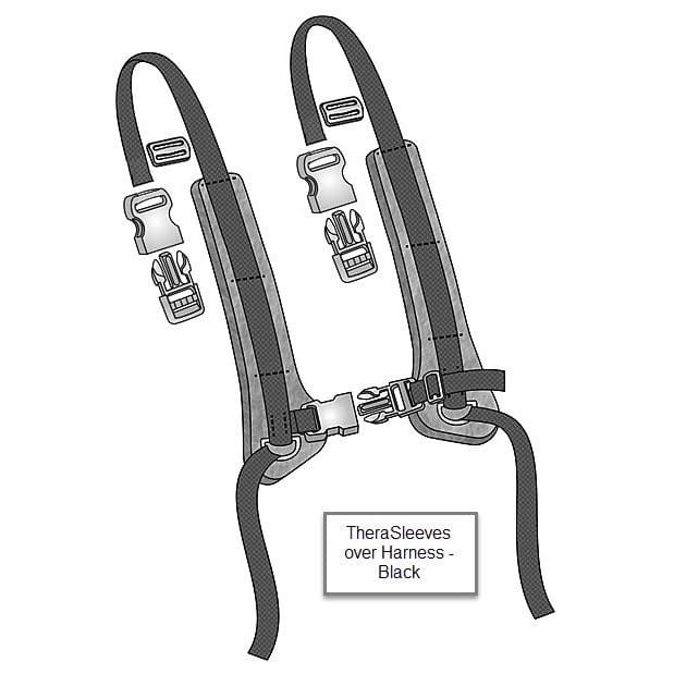 Therafin Therasleeves For Shoulder Harness, 2 Pair