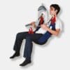Invacare Sling - Hygiene, Low, Fabric