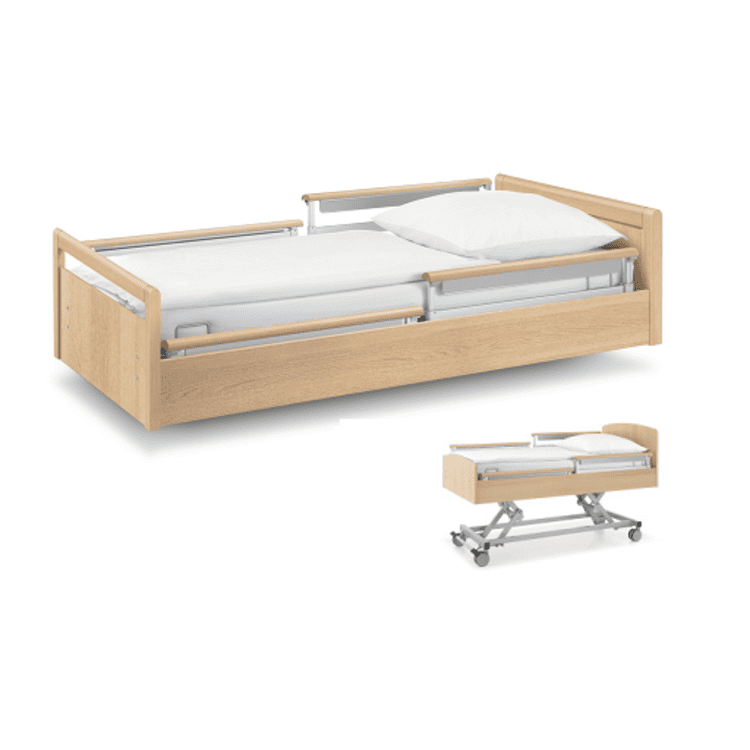 Nursing Care Bed with kneebend