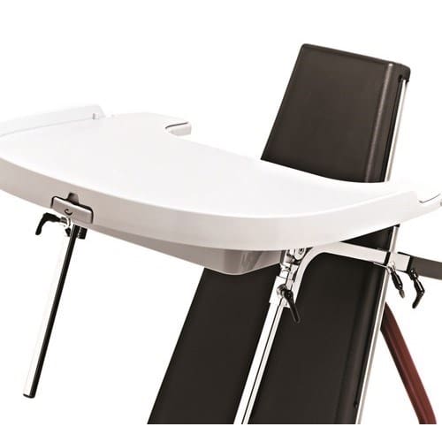 R82 Caribou Tray, plastic, with bowl and cover (Both for prone and supine use)