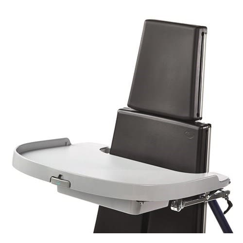 R82 Caribou Tray, plastic, with bowl and cover, low mount (For supine use only)
