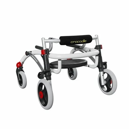 R82 Crocodile gait trainer, swing-away anti-tips