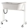 R82 Orca bath tub on height adjustable frame incl. soap tray, plug and drain pipe