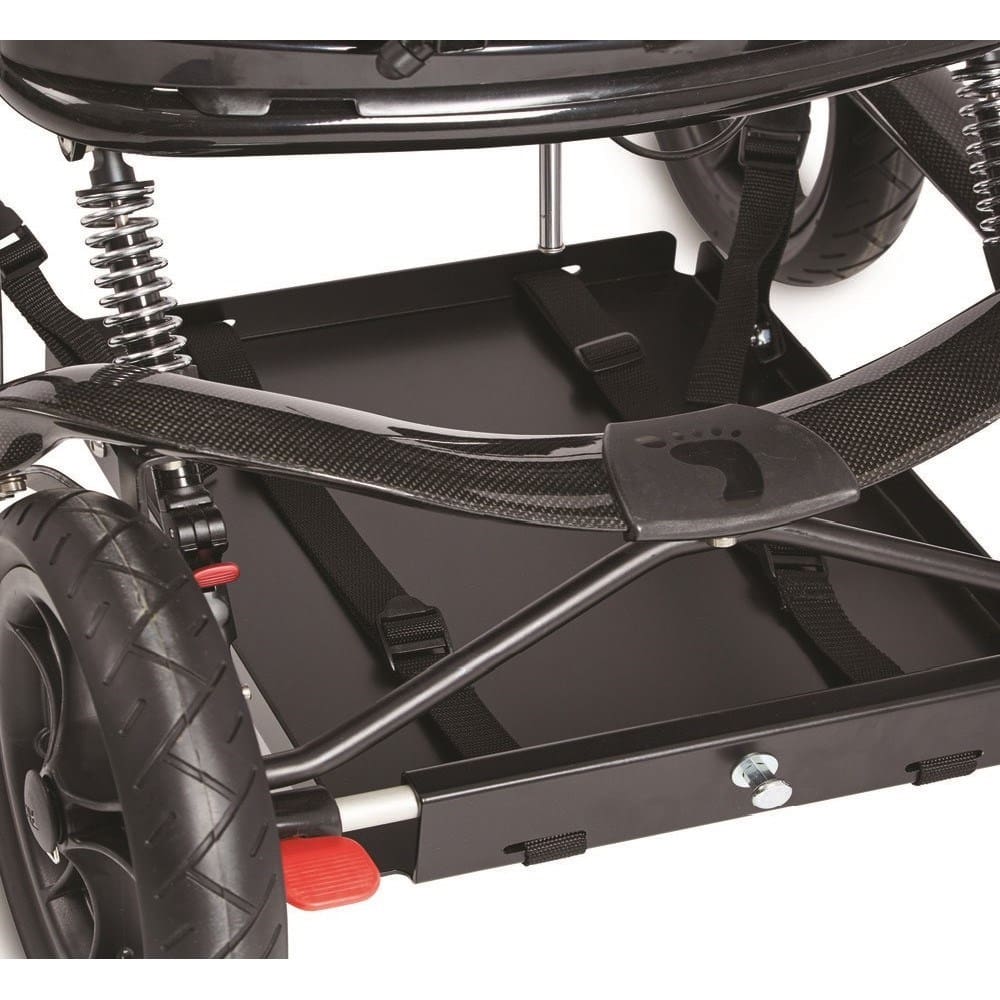 R82 Stingray Vent tray, black, (Requires central brake mounted on the frame)