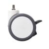 R82 Flamingo Castors, 75 mm, incl. PS brackets