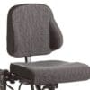 R82 Wombat Living Seat cushion, contoured, with grey cover