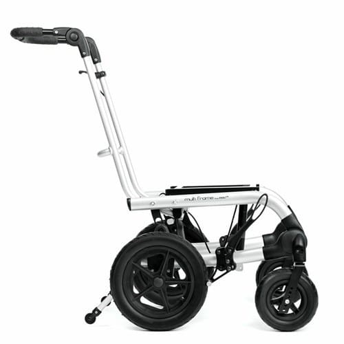 R82 Multi Frame, 12" solid inc wheel brake & drum brake, 7" solid front wheels, gradual back angling