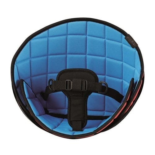 R82 Scallop Floor Seat with Fabric Cushion