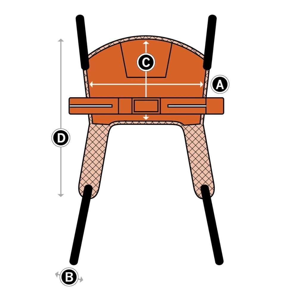 Avanti Care Sling with Head Support, Mesh