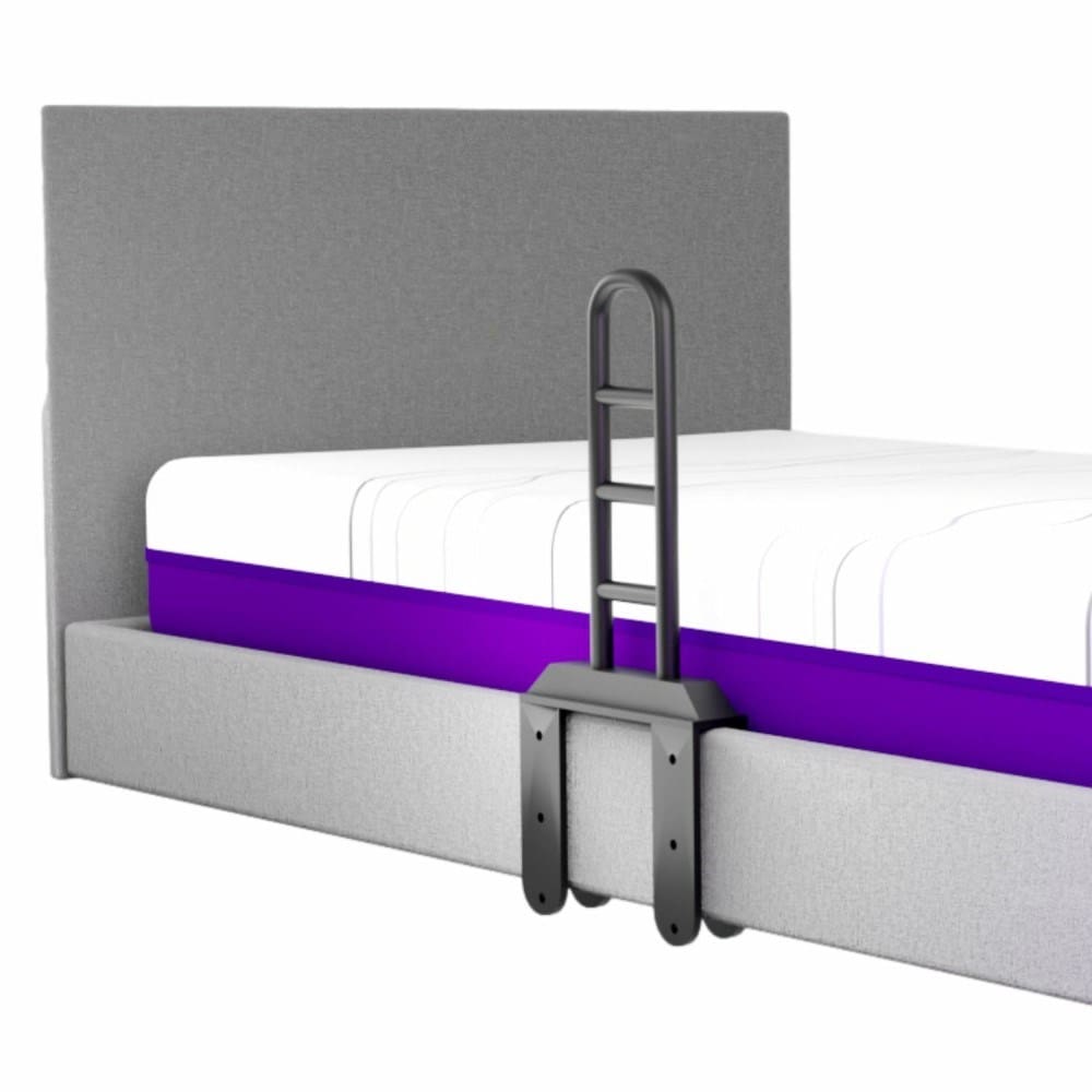 Icare U-Assist charcoal U-shaped bed assist rail for Icare homecare beds