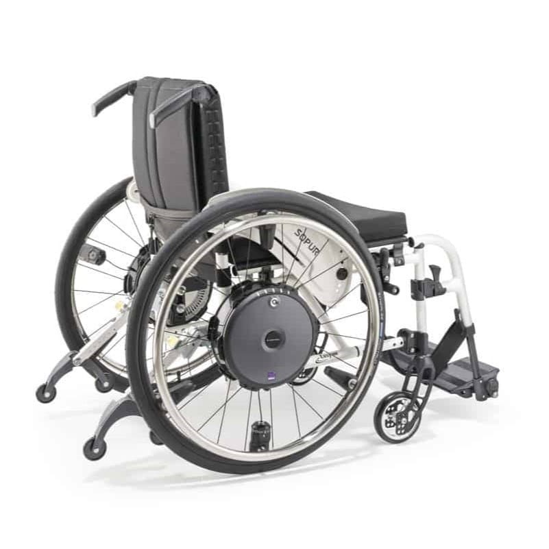 Alber e-motion M25 DuoDrive Without ECS, 24", Tire Marathon Plus Evo Black, Push Rim Curve L