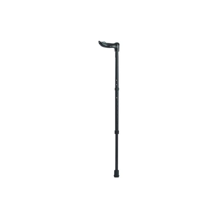 BE Cane, Adj, Fischer Stick, Blk, Med