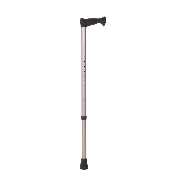 BE Cane, Alu, Plastic Hndl, Straight Neck