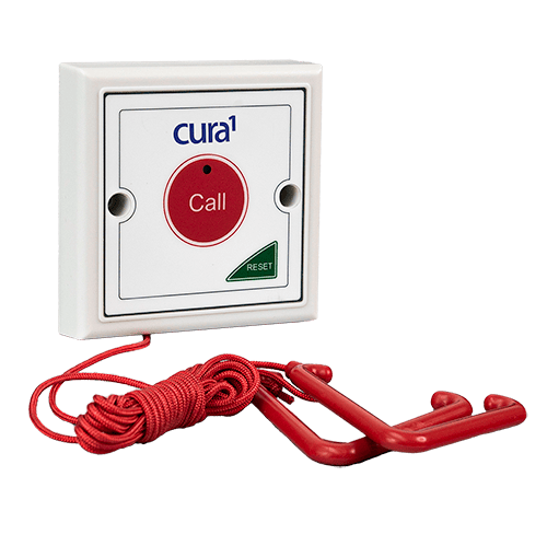 Cura1 2558 Wireless Waterproof Call Button with Reset