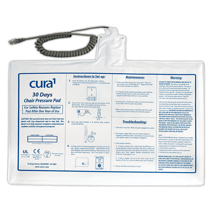 Cura1 Premium Chair Pad 30 Days, (380 x 255)