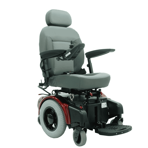 Shoprider Cougar 14 Powerchair With Grey 360 X 75Mm Tyres, SWL 136Kg, 50 AMP Battery, 8 AMP Charger