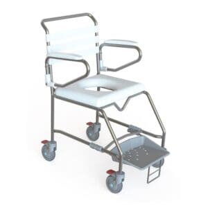 Shower Commode, Att Prop, Sliding FP, 445mm