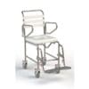 K Care Attendant Propelled Shower Commode with Swingaway Footrests