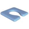 K Care Polyurethane Shower Commode Seat, Blue, 445mm wide