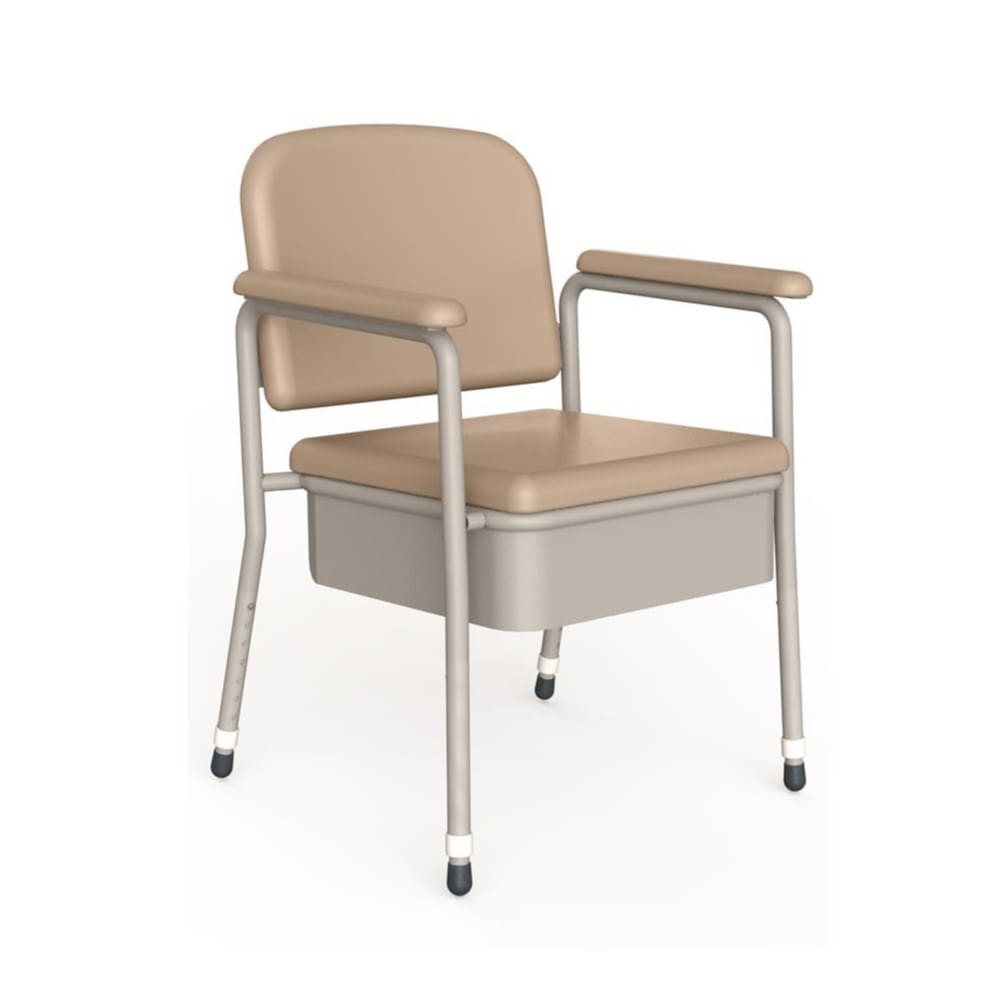Maxi Deluxe Bedside Comm, Vanilla/Champagne