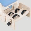 Kidoo Footrest with 2 points feet stabilizing belts