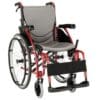 Karma S-Ergo 125 Self-Propelled Wheelchair, Rose/Grey