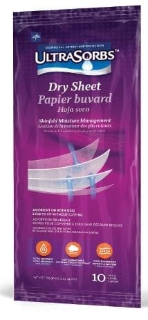 Ultrasorb Skinfold Sheet Dry