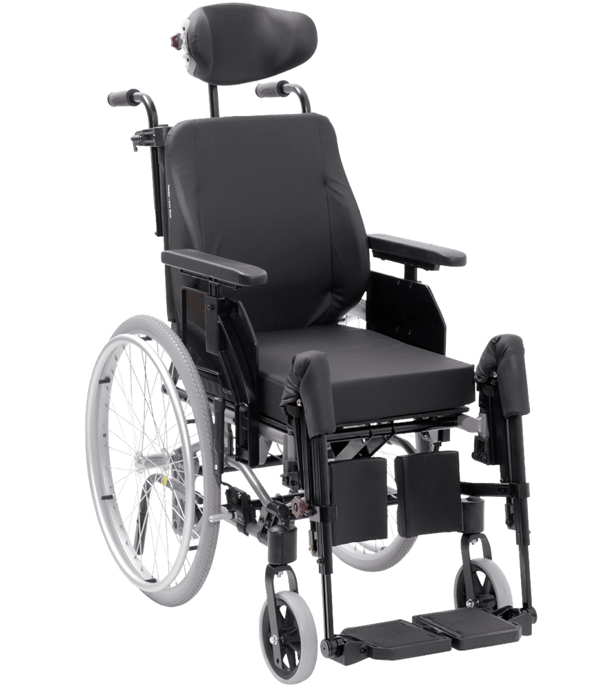 Netti 4U CE PLUS Tilt in Space Wheelchair, Standard Configuration