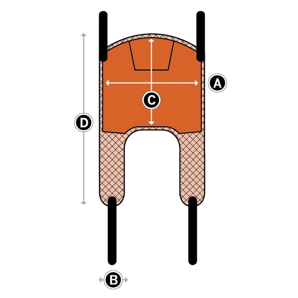 Sling, Avanti, General Purpose, Head Support, Mesh
