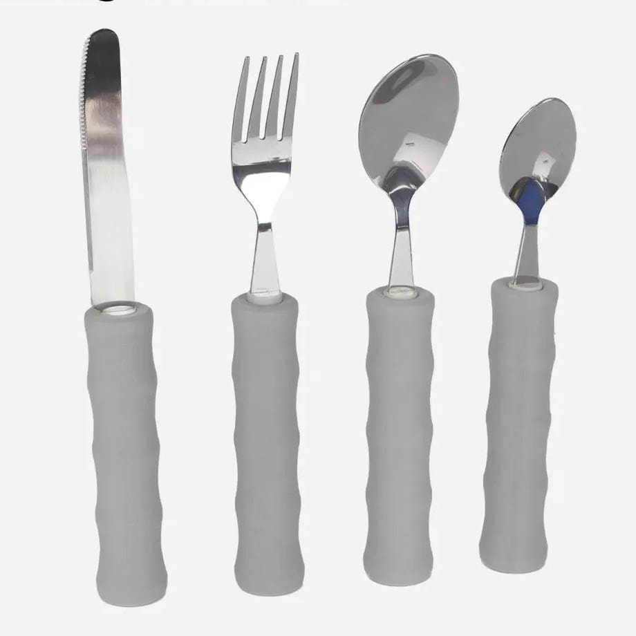 Homecraft Lightweight Foam Handled Cutlery Set of 4