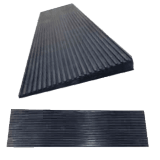 Shoprider Durable Rubber Wedge Ramps, Non Slip Surface, Can be Trimmed to Size, SWL 270Kg