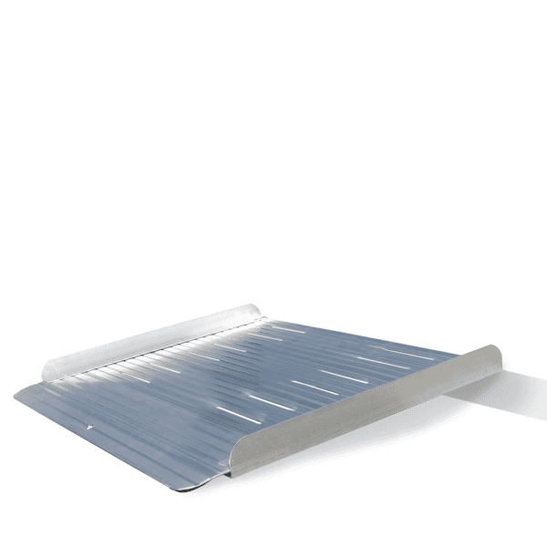 Shoprider One Piece Ramp with Reinforced Edging, Non Slip Contoured Surface with Drainage Slots