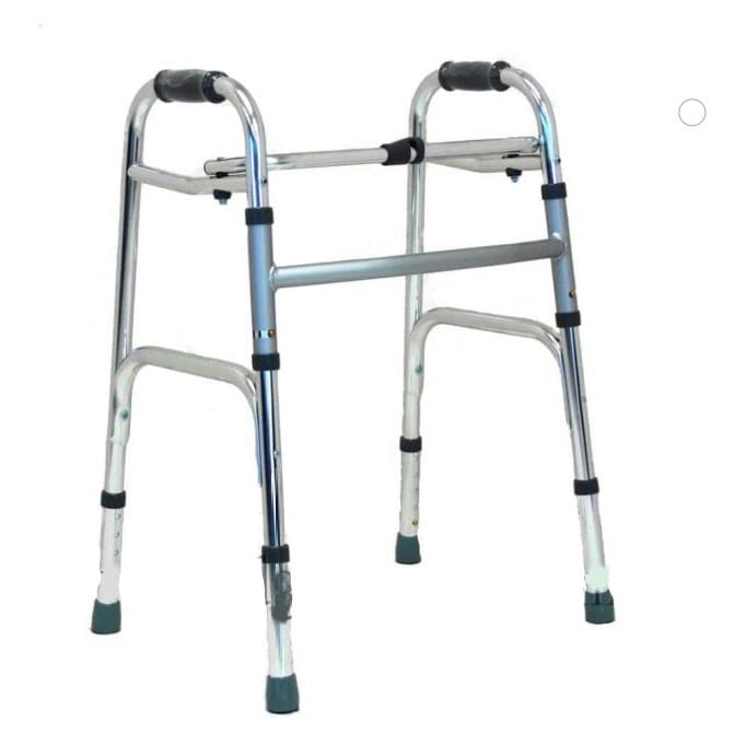 Red Gum Walking Frame Alum Folding With Tpr Grip