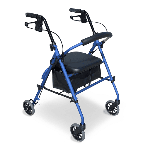 Red Gum Seat Walker, 6" Wheels