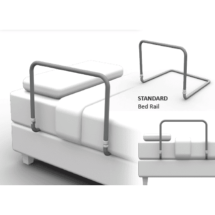 Red Gum Assistive Bed Rail, L600xW550xH495