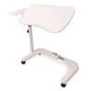 Red Gum Width Adjustable Over Chair/Bed Table, 7 Position Adj Top