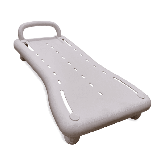 Red Gum Shower Board, White, SWL 150Kg