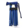 Red Gum Folding Cane, Tpr Grip With Hand Strap, Matching Colour Stopper, 825-925mm, SWL 113Kg