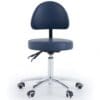 Round Stool With Backrest