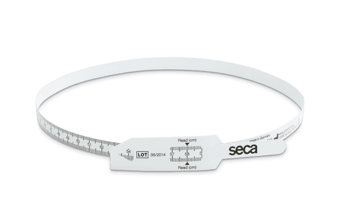seca 211 Disposable Head Circumference tape.12-59cm, 500pcs.with dispenser