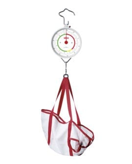 seca 310 Dial hanging scale with sling, 25kg