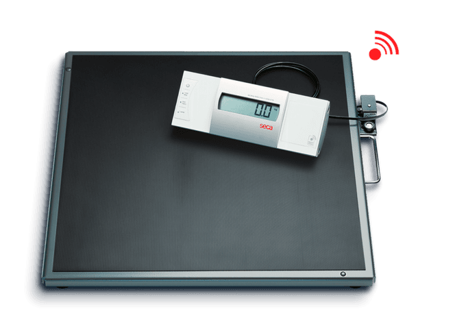 seca 634 Platform and bariatric flat scale, electronic 360 kg/800 lbs, BMI Wireless