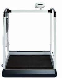 seca 684 Multifunctional scale, electronic 360 kg/800 lbs, with access ramp, Wireless