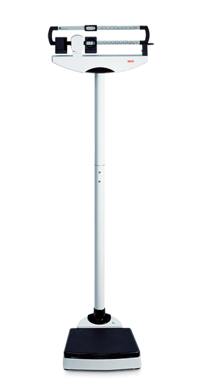 seca 700 Column scale, mechanical, 220 kg eye level beam, with measuring rod